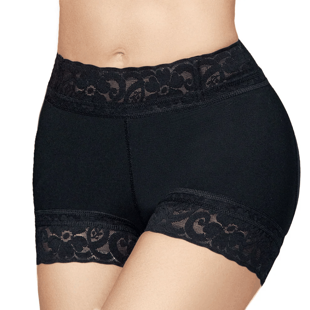 short tipo faja levanta cola